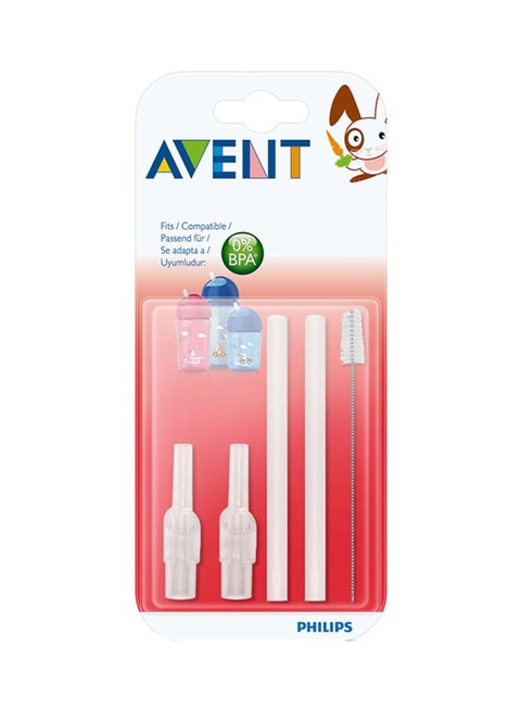 3-Piece Replacement Straw And Brush Set