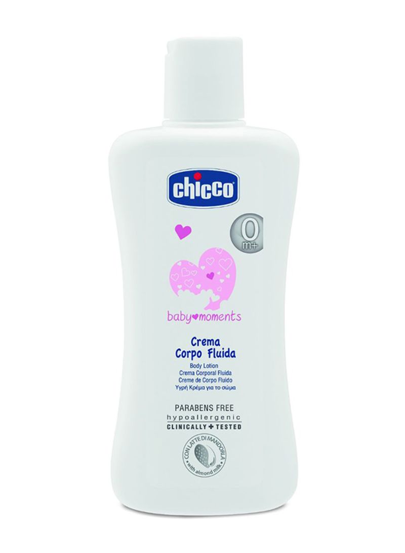 Chicco - Baby Moments Body Lotion, 200ml - Image 1