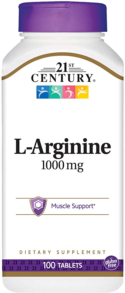 21st CENTURY L-Arginine Muscle Support Dietary Supplement 1000mg  - Image 1