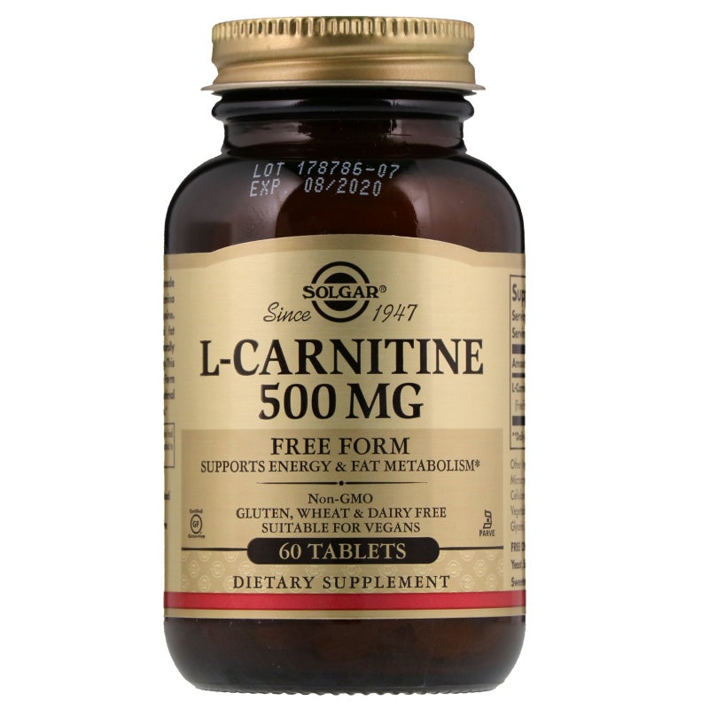 Solgar L-Carnitine Diatery Supplement 500mg