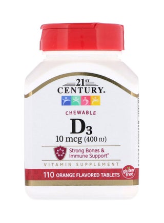 Chewable D3 400 IU Supplement - 110 Tablets - v1596176125/N32288099A_1