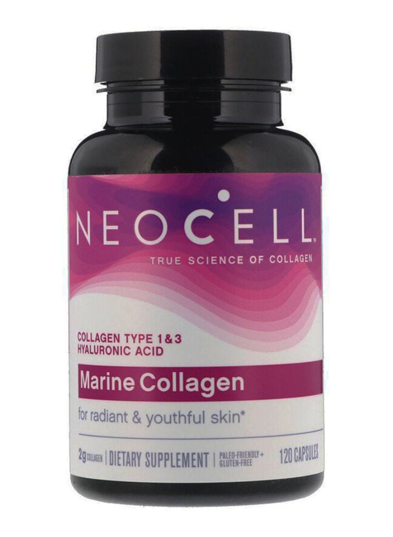 NEOCELL - Marine Collagen Dietary Supplement - 120 Capsules - Image 1