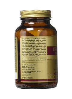 Solgar Cran Flora With Probiotics Plus Ester-C - 60 Capsules  - Image 2