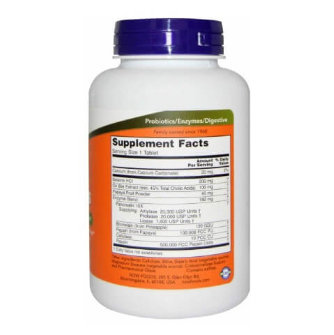 Now Foods Super Enzymes - 180 Capsules - Image 2