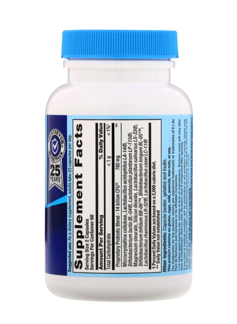 Nutrition Now - PB8 Probiotic Dietary Supplement - 120 Capsules - Image 1