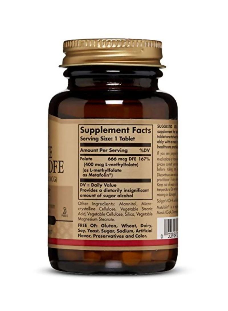سولجر مكمل غذائي فولات بتركيز 666 ميكروجرام - 100 قرص - Image 2