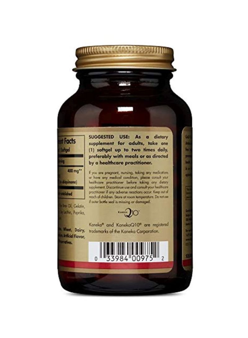 Solgar Megasorb CoQ-10 Dietary Supplement 400mg - 60 Softgels - Image 3