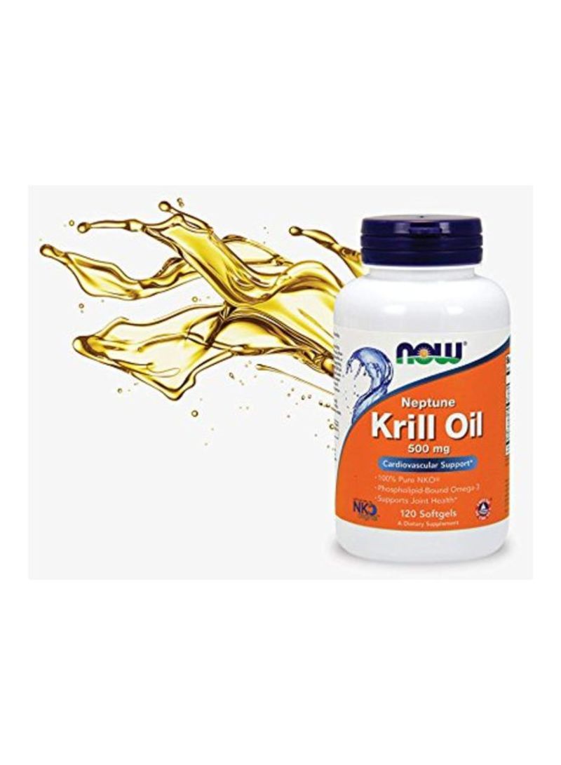 Now Foods Neptune Krill Oil Dietary Supplement 500 mg - 120 Capsules  - Image 3
