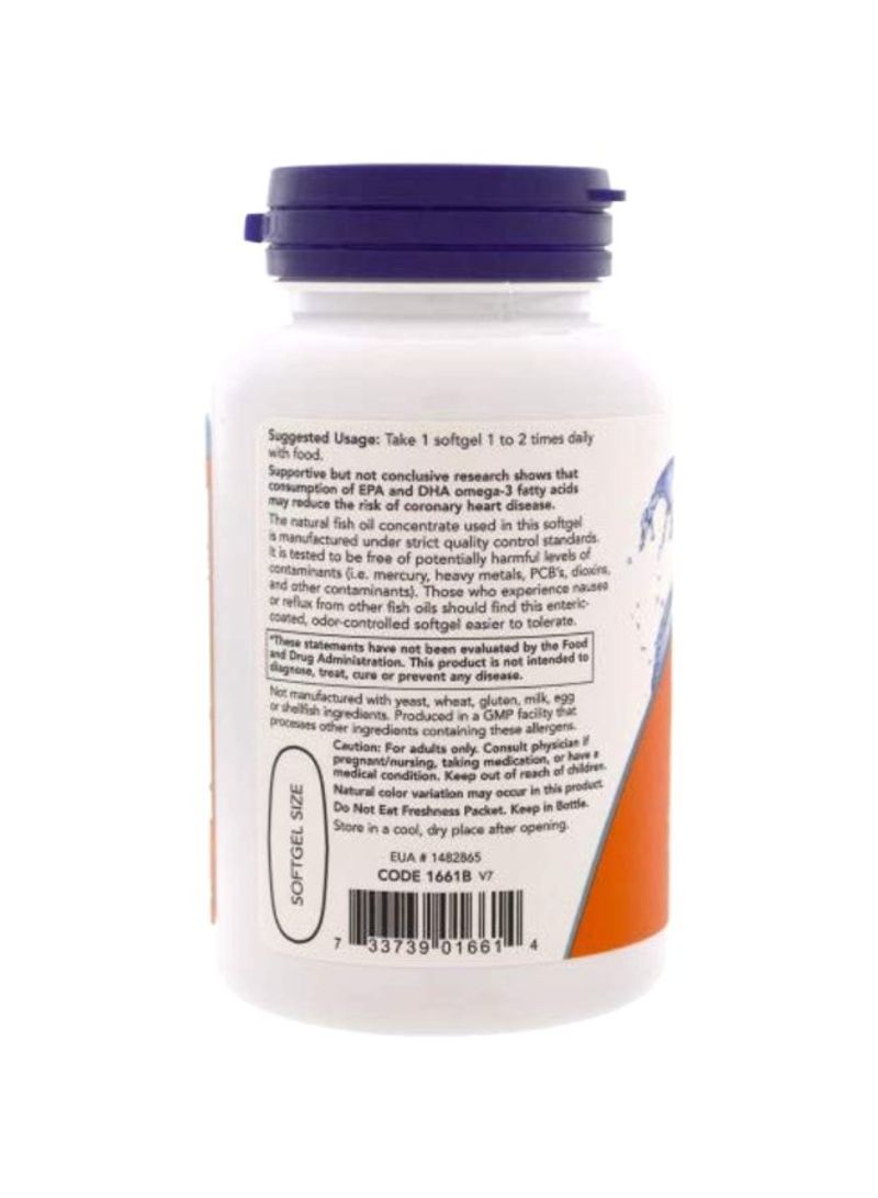 ناو فودز مكمل غذائي ألترا أوميجا 3 - 90 كبسولة هلامية - Image 3