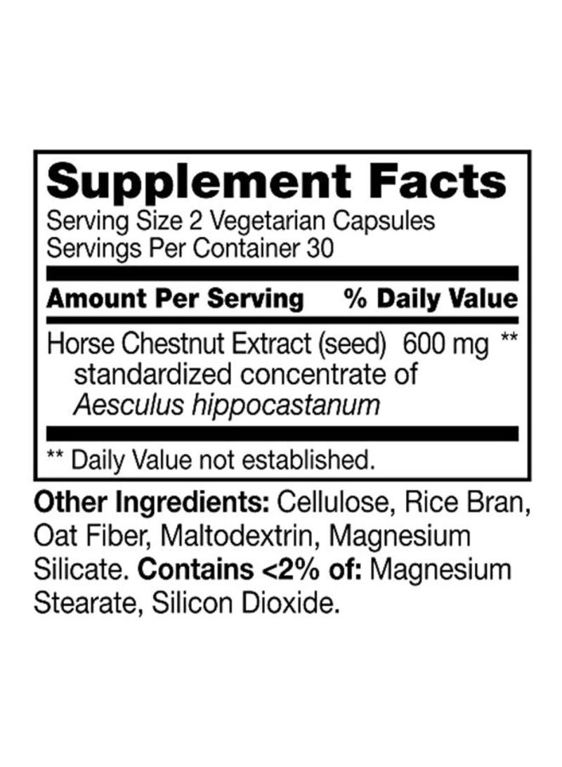 21st Century Horse Chestnut Extract Circulation Support - 60 Vegetarian Capsules - Image 5