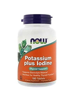 Potassium Plus Iodine Thyroid Support Dietary Supplement - 180 Tablets - v1596176273/N30588250A_1