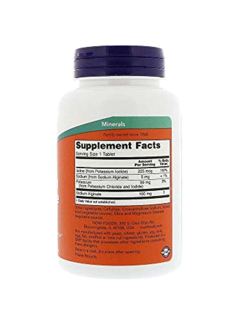 Potassium Plus Iodine Thyroid Support Dietary Supplement - 180 Tablets