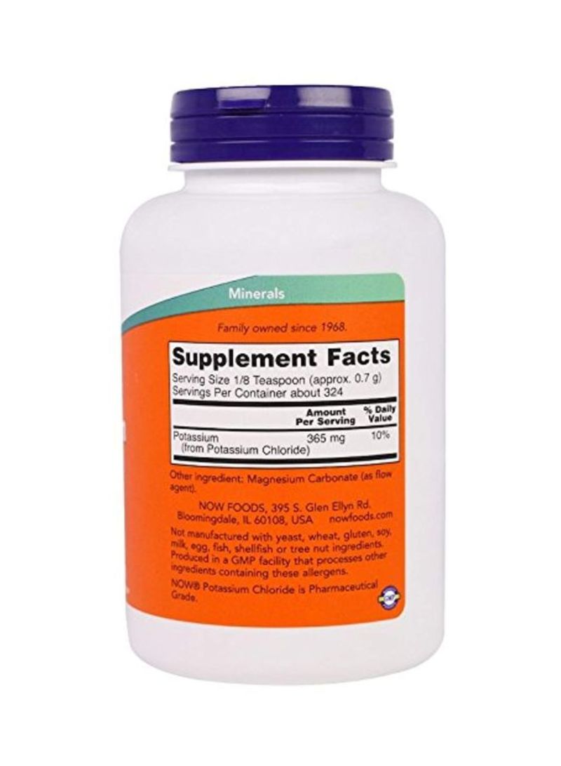 Now Foods - Potassium Chloride Powder Essential Minerals - Image 1