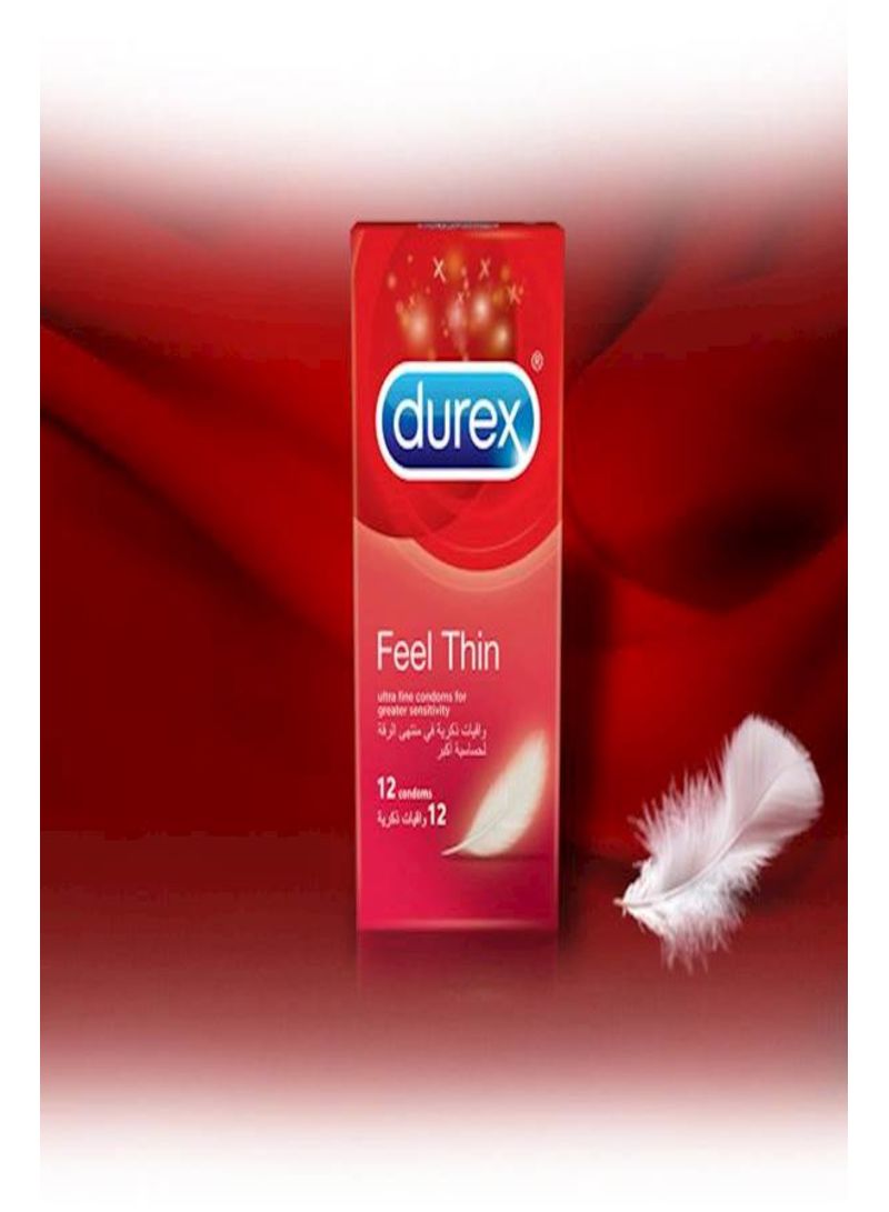 12-Piece Feel Thin Ultra Fine Condom