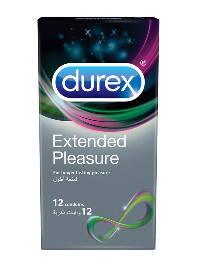 دوريكس 12 قطعة من الواقي الذكري إكستينديد بليجر الذي يدوم طويلاً - Image 1