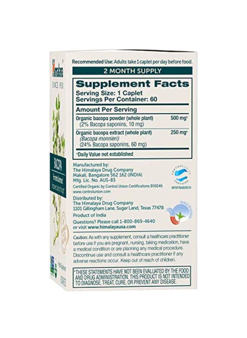 Himalaya Herbal Healthcare - Organic Bacopa Herbal Supplement - Image 1