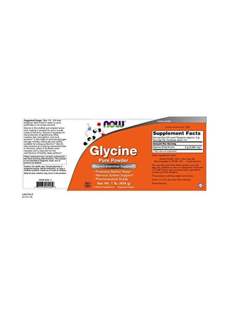 Now Foods - Glycine Pure Powder - Image 1