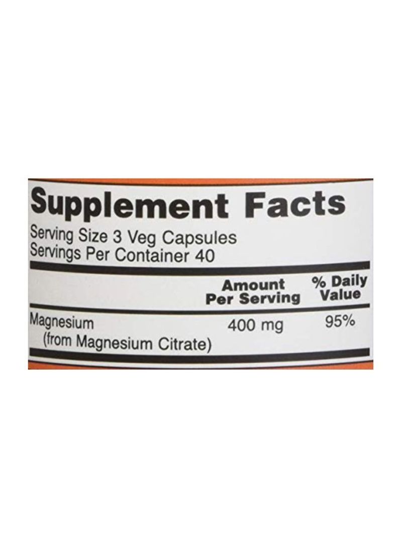 Magnesium Citrate 120 veg Capsules - v1596176423/N32254425A_5