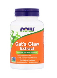 Cat's Claw Extract Immune System Support - 120 Veg Capsules