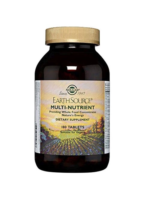 Earth Source Multi-Nutrient Dietary Supplement - 180 Tablets