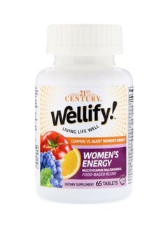 21st Century Vitamins Wellify Multivitamin Multimineral Food Based Blend - 65 Tablets 