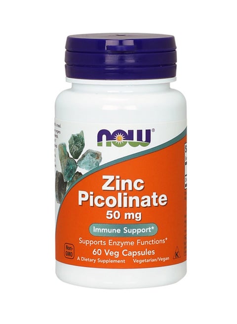 Zinc Picolinate 50mg 60 Veg Capsules