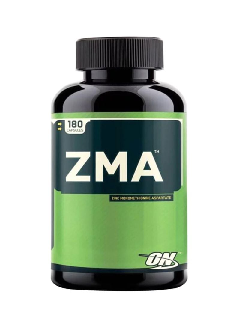 Optimum Nutrition ON ZMA CAP Dietary Supplement - 180 Capsules 