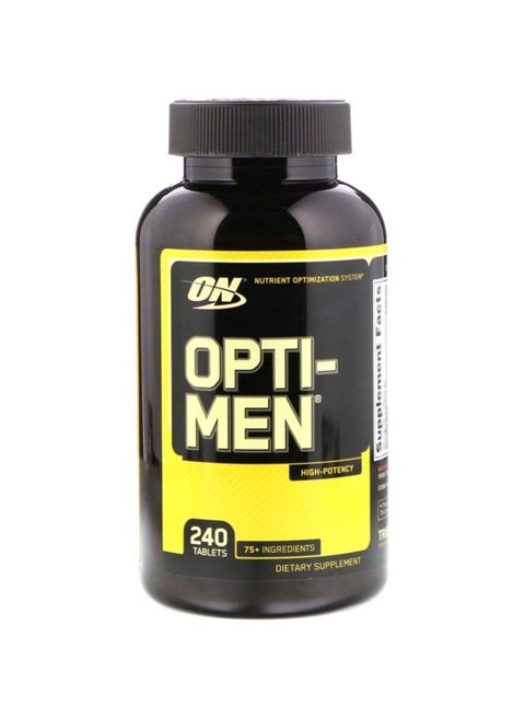 On Opti-Men High Protency Multi Vitamin Dietary Supplement - 240 Tablets