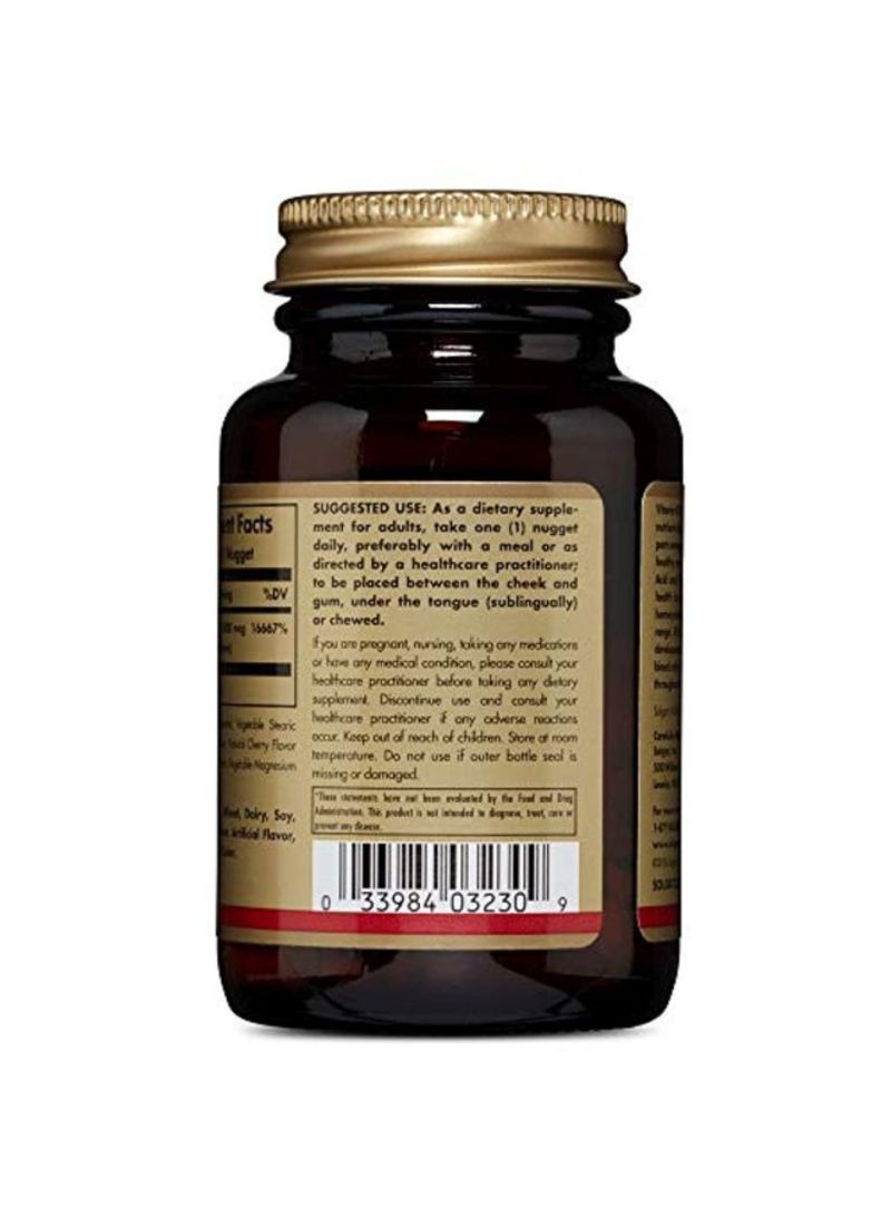 Solgar - Pack Of 2 Sublingual Vitamin B12 1000 mcg - 250 Nuggets - Image 1