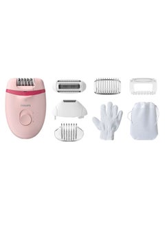 Satinelle Essential Corded Compact Epilator Pink/White/Silver - v1596179017/N32539702A_1