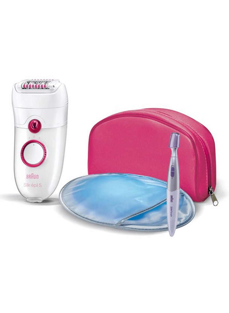 BRAUN Beauty Epilator White/Pink - Image 1