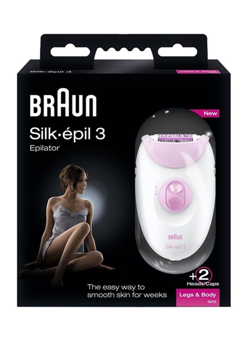 براون ماكينة إزالة الشعر سيلك إبيل وردي/أبيض - Image 2