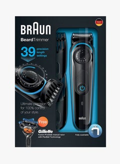 BRAUN Electric Trimmer Black/Blue  - Image 5