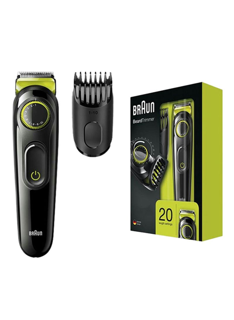 براون ماكينة تشذيب اللحية مع مشط متعدد الألوان - Image 1