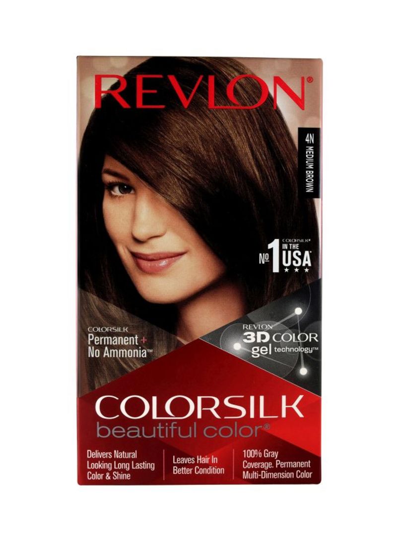 Revlon Colorsilk Permanent Hair Colour Brown - Image 1