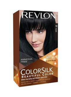 Revlon Colorsilk Permanent Hair Colour 10 Black 