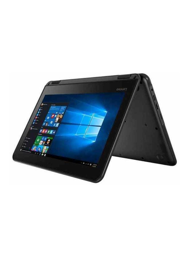 Lenovo 300e Convertible 2-In-1 Laptop With 11.6-Inch Display, Celeron Processor/4GB RAM/64GB eMMC Flash Drive/Intel HD Graphics 500 Black  - Image 4