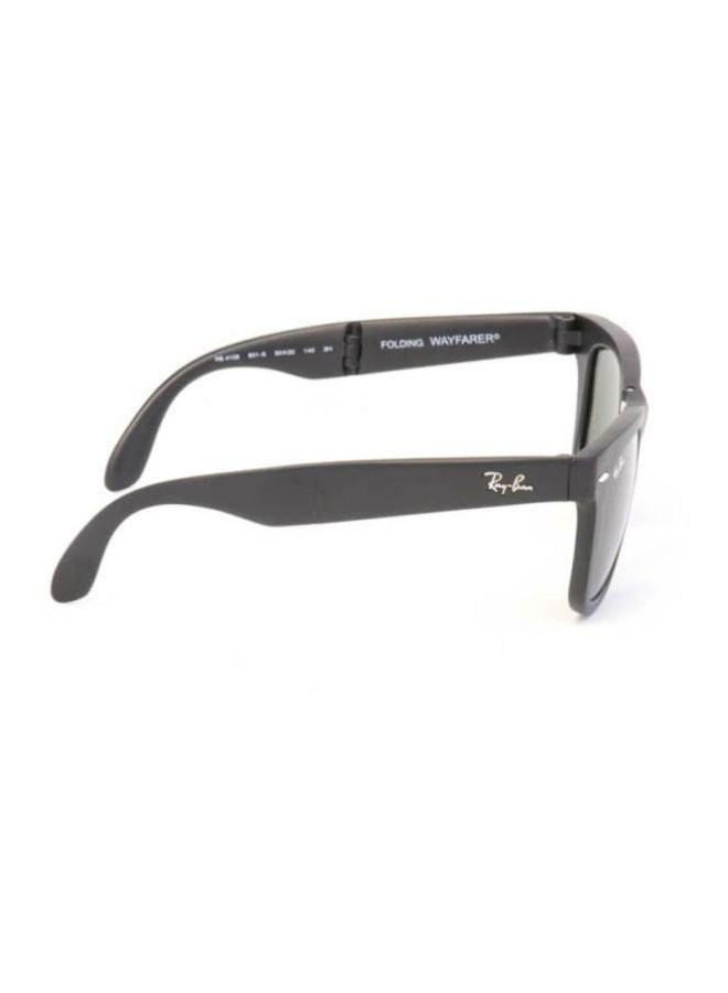 راي بان نظارة شمسية بإطار وايفارير وبحواف كاملة - طراز RB4105 601S - حجم العدسة: 50 مم - أسود - Image 3