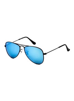 Ray-Ban Kids' Full Rim Pilot Sunglasses - RJ 9506S 201/55 - Lens Size: 50 mm - Black  - Image 2