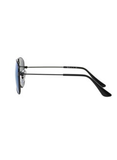 Ray-Ban Kids' Full Rim Pilot Sunglasses - RJ 9506S 201/55 - Lens Size: 50 mm - Black  - Image 3