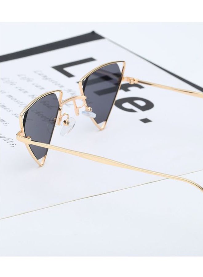 شاربدو نظارة شمسية بإطار سداسي وعدسات واقية من الأشعة فوق البنفسجية للنساء - Image 2