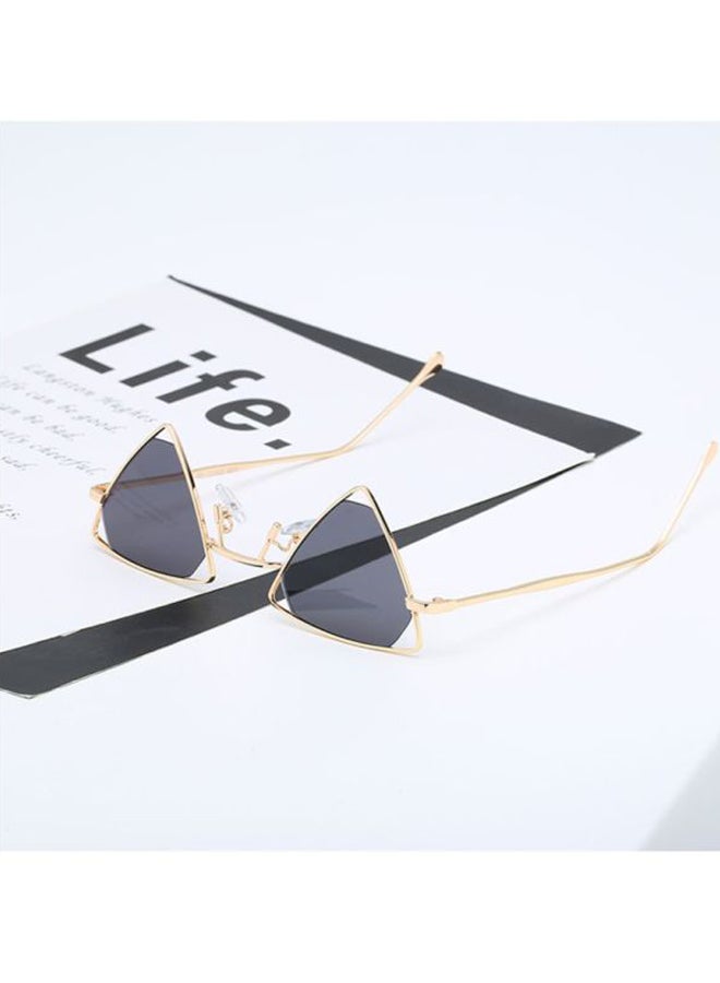 شاربدو نظارة شمسية بإطار سداسي وعدسات واقية من الأشعة فوق البنفسجية للنساء - Image 3