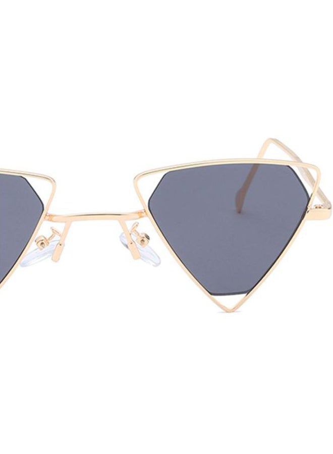 شاربدو نظارة شمسية بإطار سداسي وعدسات واقية من الأشعة فوق البنفسجية للنساء - Image 4