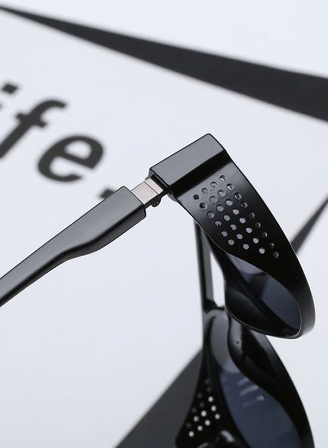 شاربدو نظارة شمسية بإطار مستدير وعدسات واقية من الأشعة فوق البنفسجية - Image 4