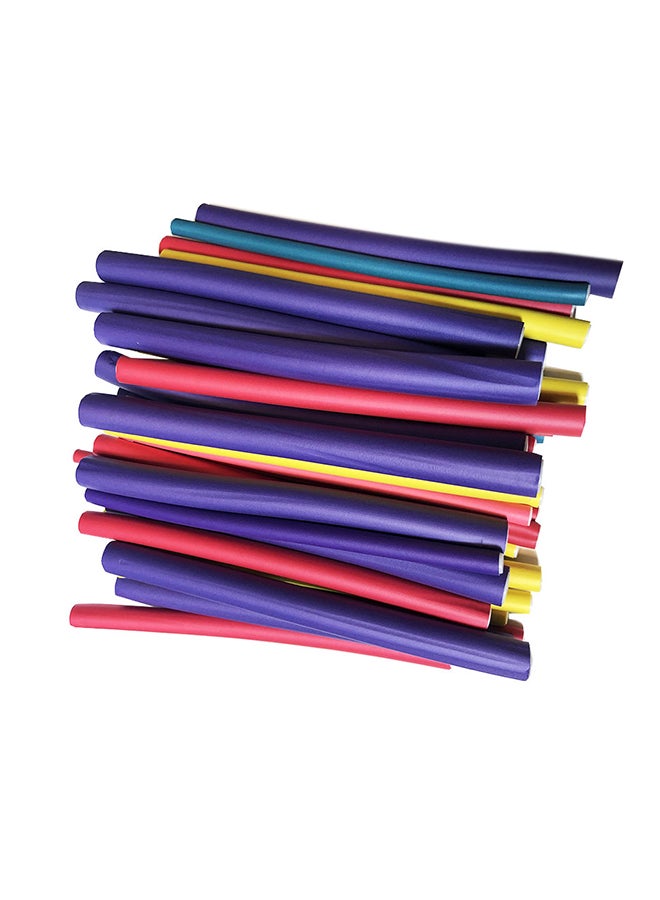 Generic 42 Piece Flexible Hair Roller Multicolour 25cm  - Image 1