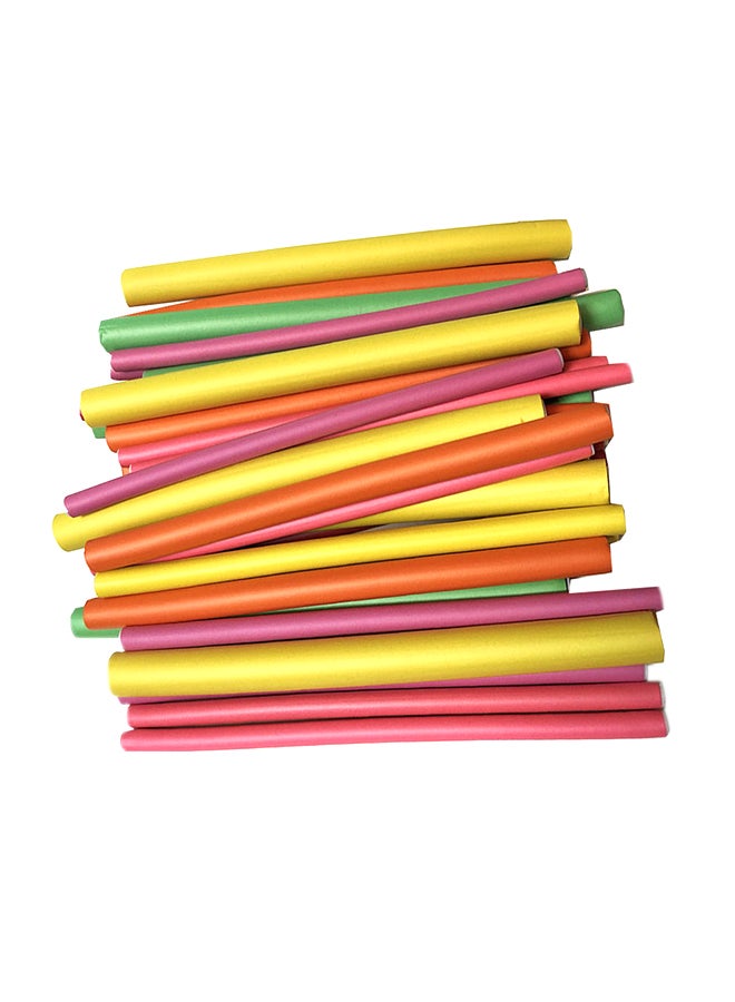 36 Piece Flexible Hair Roller Multicolour 25cm - Image 1