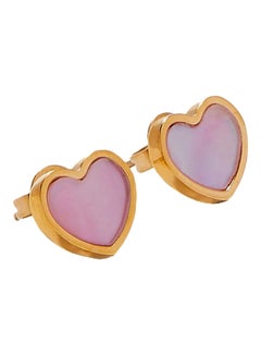 Heart Stud Earrings - v1596186059/N39052276A_2