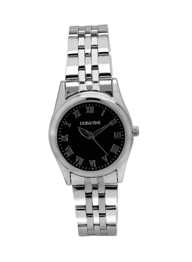 Dubai Time Women's Classic Analog Wrist Watch B2-FT0100010SVB - 28 mm - Silver - Image 1