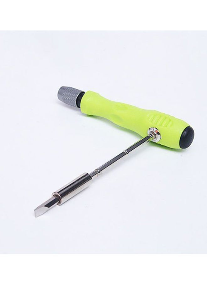 SAPU 32-In-1 Multi-Functional Screwdriver Set Green/Silver/Clear 12.5x7.5x3.2cm - Image 4