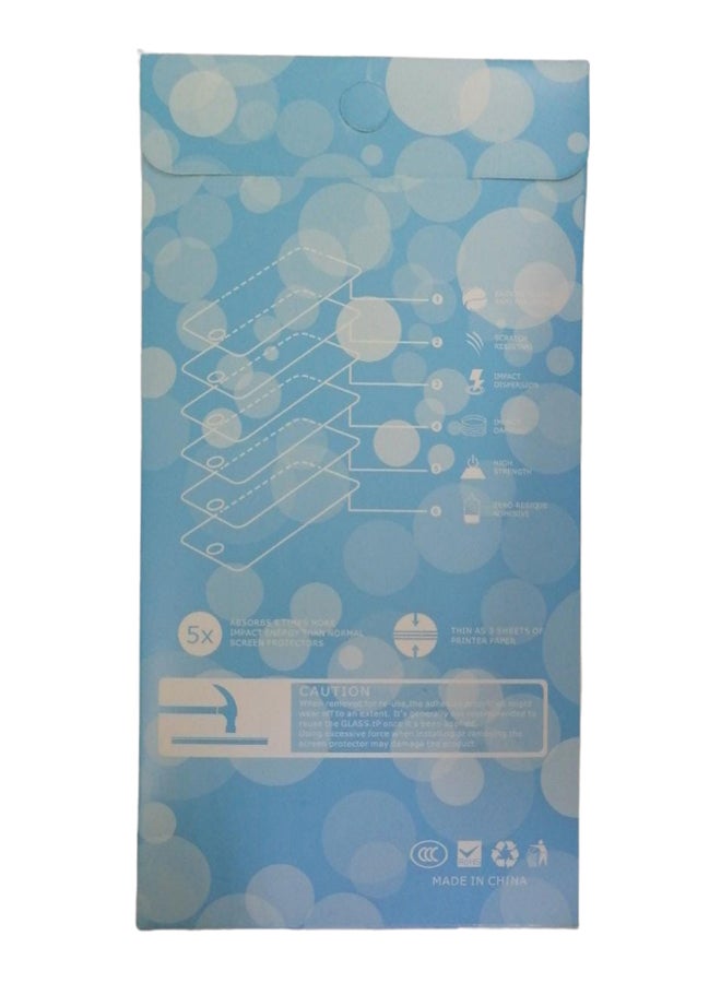 9 إتش لاصقة حماية للشاشة من الزجاج المقوى بدقة عالية الوضوح لهاتف سامسونج A01 شفاف - Image 2